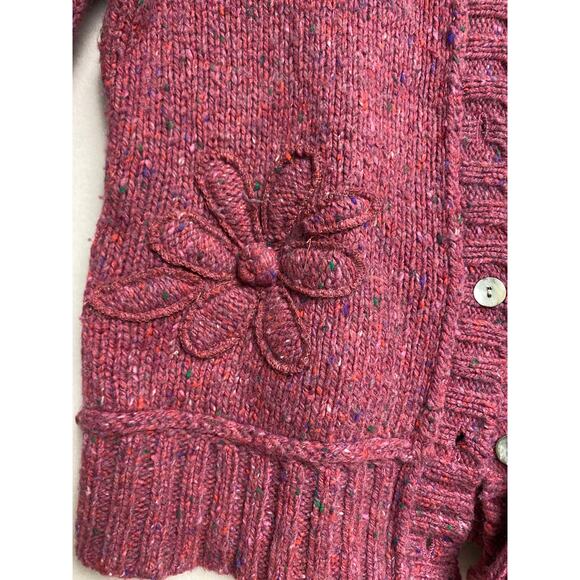 Vintage Hastings & Smith Sweater - Pink Floral, Garden Girl,cottage core - Picture 4 of 12